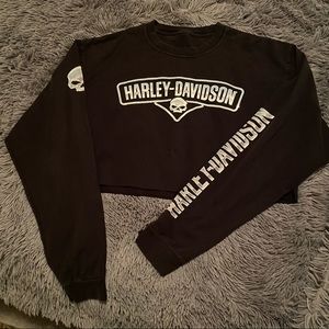 CROPPED HARLEY DAVIDSON TEE